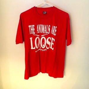 Vintage The Animals Are Loose Shirt